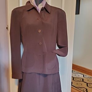 100% silk suit separates